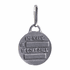 1-1/4 Inch Pewter St. Francis Pet Medal Name Tag-Can Be Personalized