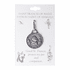 1-1/4 Inch Pewter St. Francis Pet Medal Name Tag-Can Be Personalized