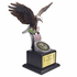 14 Inch Hand Painted "Years Of Service" U.S. Army Eagle with Army Shield Emblem on a Black Wood Base